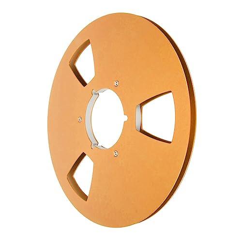 テープ巻き取りリール 10インチ用 空テープリール オープンリール アルミ合金 カウンターベンディン...