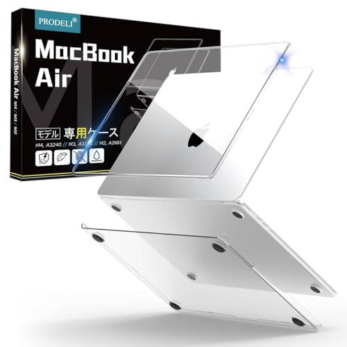 PRODELI ケース新しい超薄型For 2025 2024 2022 M4 M3 M2 チップ M...