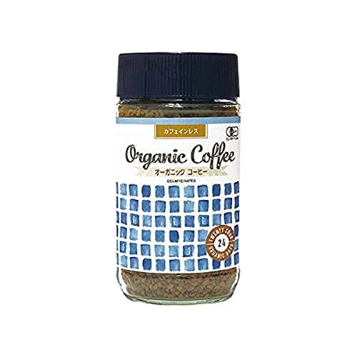 24 Organic Days インスタント コーヒー オーガニック フェアトレード カフェインレス...