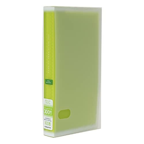 コクヨKOKUYO アルバム ポシェットアルバム コロレー A4 スリム L判 300枚 緑 ア-N...