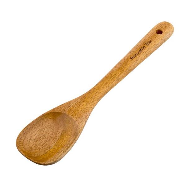 シー・アンド・ピーC&amp;P ウッド取り分けスプーン 天然木 6.5×30cm リストランテツール UD...