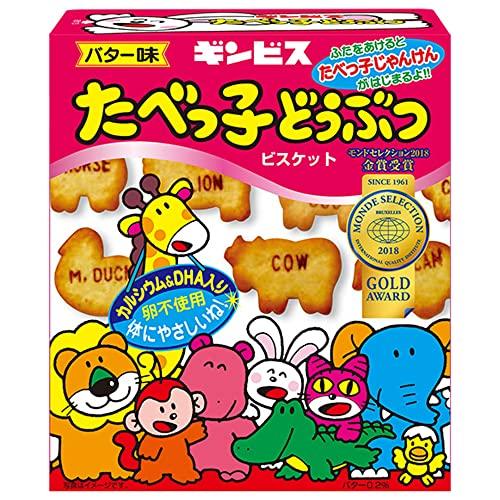 ギンビス たべっ子どうぶつバター味 63g×10個
