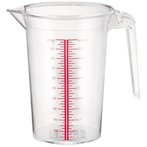 本間冬治工業 メジャーカップ 1L ポリカーボネート樹脂 日本 BMZ05001