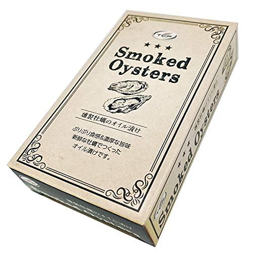 TCF 牡蠣 燻製 オイル漬け 缶詰 85gx24缶 スモーク オイスター 珍味 おつまみ アテ 酒...