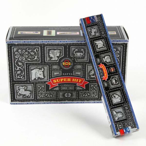 【特別価格】「スーパーヒット香15g（12箱セット）」ムスクが中心の柔らかく、甘い香り！お香/激安/...