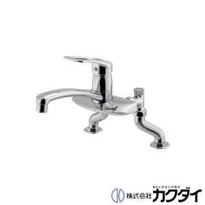 カクダイ 【183-135】 KAKUDAI シングルレバー混合栓（シャワーつき