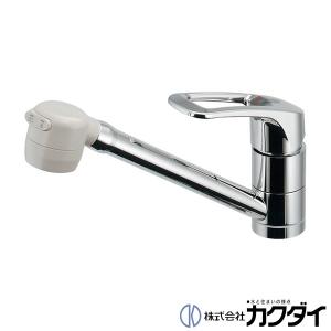 カクダイ 【117-032】 KAKUDAI シングルレバー混合栓 混合水栓 蛇口