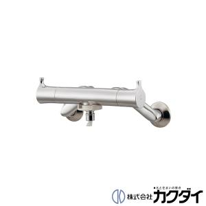カクダイ 【117-061】 KAKUDAI シングルレバー混合栓（分水孔つき