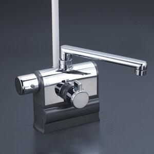 KVK FTB200DP1R2 KVK デッキ形サーモスタット式シャワー（取付ピッチ