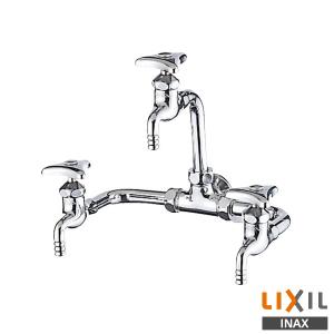 LIXIL（リクシル） 【LF-103W】 三ツ口化学水栓 (壁付形) яз