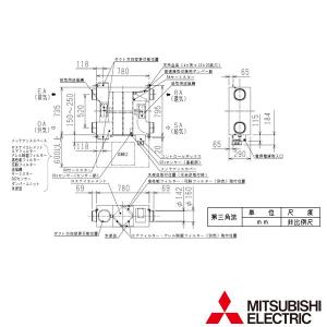 三菱（MITSUBISHI） LGH-N35CX3 業務用ロスナイ 天井カセット形