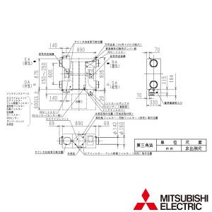 三菱（MITSUBISHI） PZ-N43SMF2※ 換気扇 業務用ロスナイ用システム部材