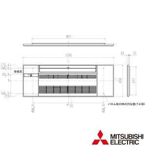 ハウジングエアコン ダイキン DAIKIN 標準パネル(木目)セット S63ZCV C