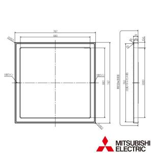 MITSUBISHI PAC-SK68HR エアコン部品　リプレースキット2個 三菱 PAC-SK68HR※ 店舗・事務所用パッケージエアコン（Mr