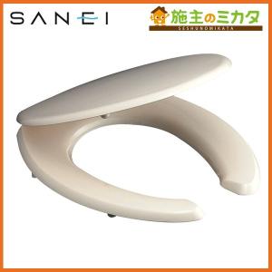 SANEI(サンエイ) 前割便座 ソフト閉止 簡単取付 ワンタッチ着脱 標準