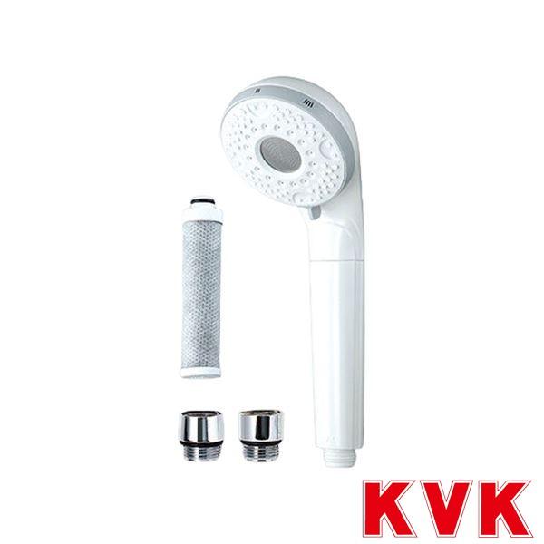 KVK PZS370JS ウルトラファインバブル浄水シャワーヘッド パールホワイト 浴室