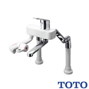 TOTO T330DR TOTO先止め式壁付シングル混合水栓 湯側角度規制 送料無料