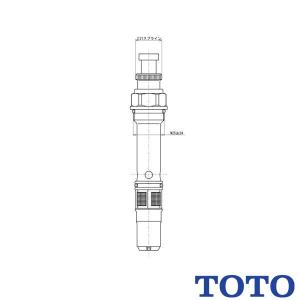 TL813-1A 自閉式手洗器用水栓 totoの純正品 送料無料（一部地域を除く