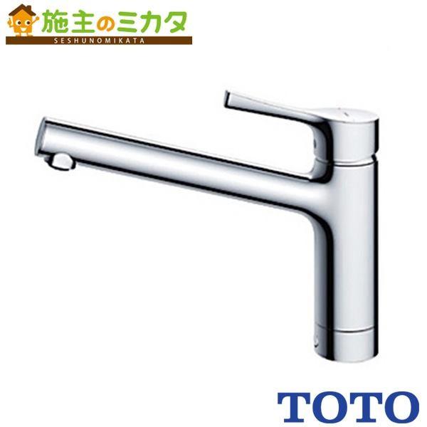 在庫あり TOTO キッチン用水栓金具 TKS05301J GGシリーズ シングル混合水栓 台付(1...