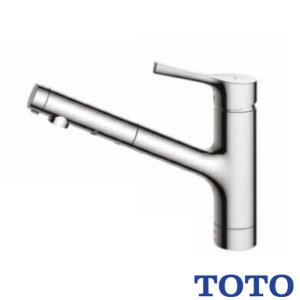 TOTO TKS05305JA 台付シングル混合水栓 ハンドシャワー・吐水 TOTO TKS05305JA 台付シングル混合水栓 ハンドシャワー・吐水