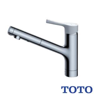 TOTO 【TLS04303JA】 《KJK》 台付シングル混合水栓（エコシングル