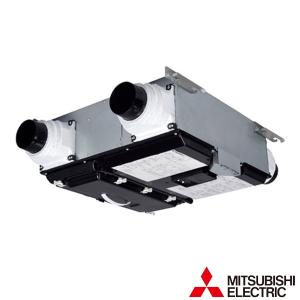 三菱 VL-130ZS3※ 換気扇 ダクト用ロスナイ 天井埋込形 フラット