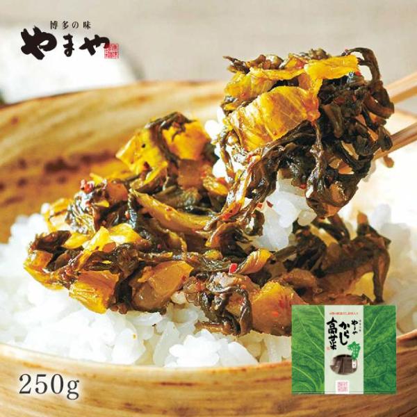 やまや からし高菜250g(九州 お取り寄せ グルメ おつまみ ご飯のお供 手土産 ギフト) ポイン...
