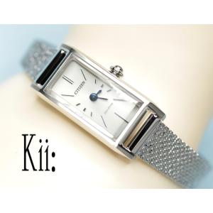 CITIZEN（シチズン） 腕時計 Kii キー エコドライブ スクエア