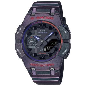 カシオ Gショック G-SHOCK Aim High series パープル スマートフォンリンク ...