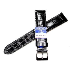 SEIKO（セイコー） 純正 時計バンド カーフ ワニ革 タケフ 型押し