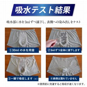 尿漏れパンツ 男性 2枚セット ちょいモレ専用...の詳細画像4