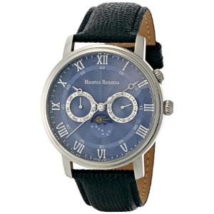 [モーリス レノマ] 腕時計 MR-1445 NAVY 正規輸入品 ブラック｜e-shopkokorozasi1017