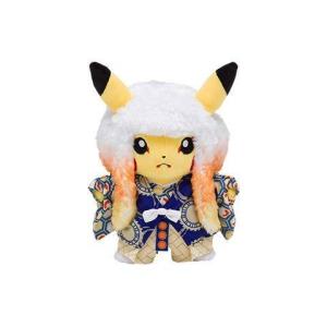 忍者姿のピカチュウ ぬいぐるみ ポケモンセンタートウキョーDX 紙タグ