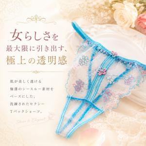レース Tバック ショーツ パンティ セクシー...の詳細画像1