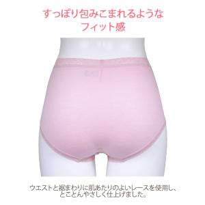 ウイング ショーツ 身生地部綿混 ふかめ 深ば...の詳細画像5