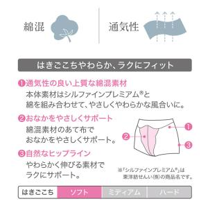 ワコール ガードル ショート 1枚ばき 夏 綿...の詳細画像2