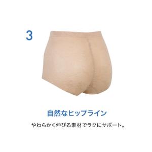 ワコール ガードル ショート 1枚ばき 夏 綿...の詳細画像5