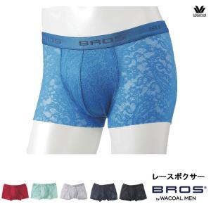 ワコールメンズ下着 ブロス レース ボクサーパンツ