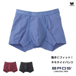 ワコールメンズ下着  ブロス ボクサーパンツ キモチイイパンツ 紳士用 男性用 トランクス フィットパンツ BROS SML｜e-sitagi