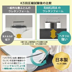 西川 ラクラ RAKURA シングル ゴールド...の詳細画像5