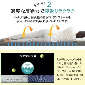 西川 ラクラ マットレスパッド rakura ...の詳細画像3