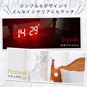 置き時計 デジタル時計 おしゃれ 時計 置時計...の詳細画像3