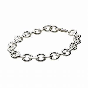 ブレスレット レディース シンプル 小豆チェーン シルバーブレスレット 女性用 シルバー925 silver925 シルバーアクセサリー fb0164｜e-standard