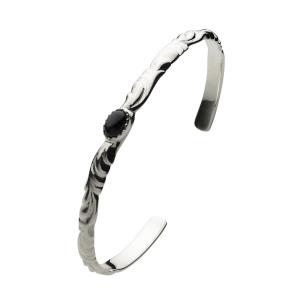 Freestyle（フリースタイル） ブラックスター シルバー ブレスレット