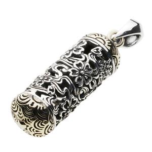 HWZN BROSS/ハウゼンブロス】「Chain Plate Flame Pendant Top 