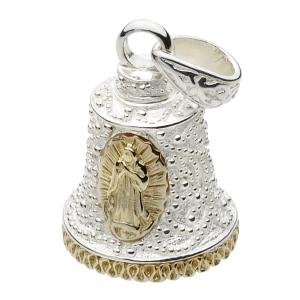 シルバーペンダント メンズ ゴシック ベル 鐘 クラウン 王冠 音が鳴る