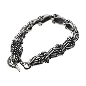ブレスレット メンズ シルバー925 silver925 ドラゴン トライバル