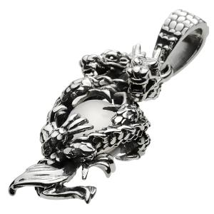 シルバーペンダント ネックレス メンズ ボール ベル シルバー925