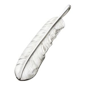 シルバーペンダント メンズ フェザー 羽 ネイティブ イーグル インディアンジュエリー 羽根 シルバー925 シルバーアクセサリー fp0103