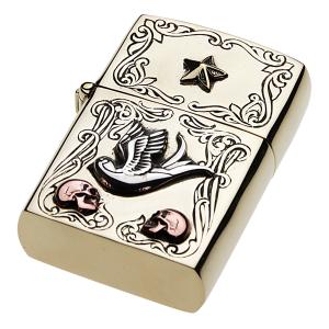 Zippo ライター ジッポー 777ラッキーセブン 真鍮 メンズ ジャック